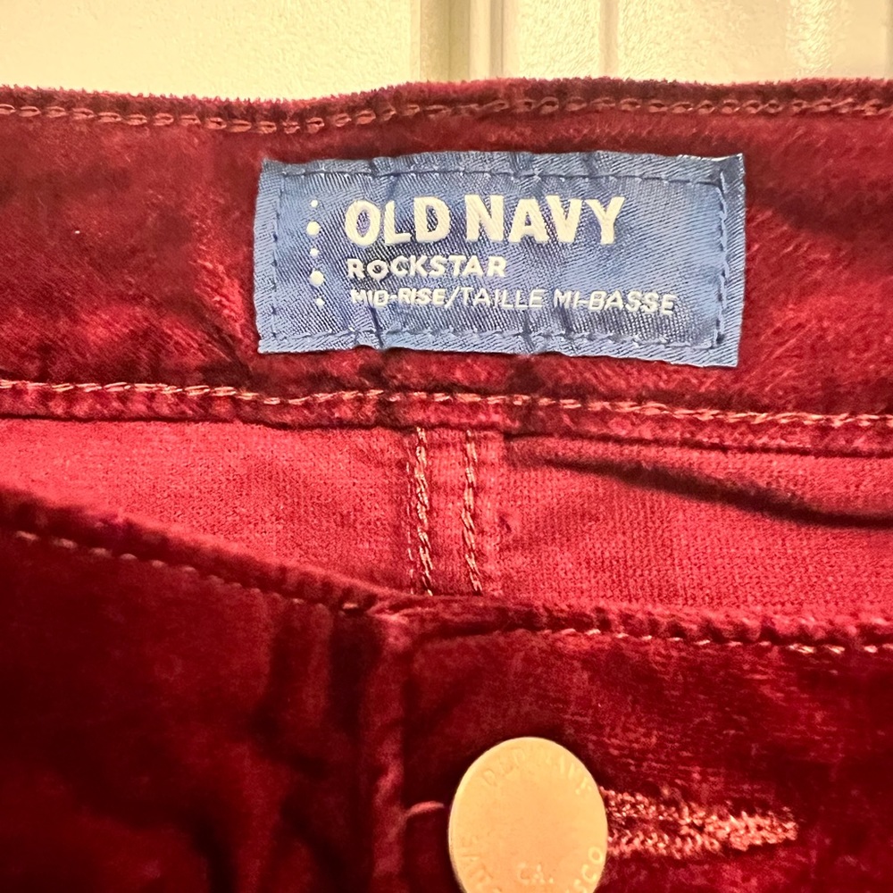 OLD NAVY ROCKSTAR MID-RISE PANTS - Picture 4 of 4